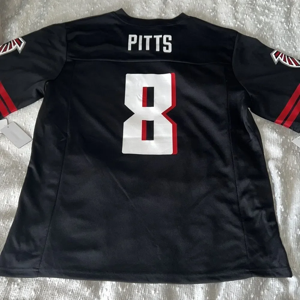 Atlanta Falcons Kyle Pitts Jersey red black white - Picture 12 of 12